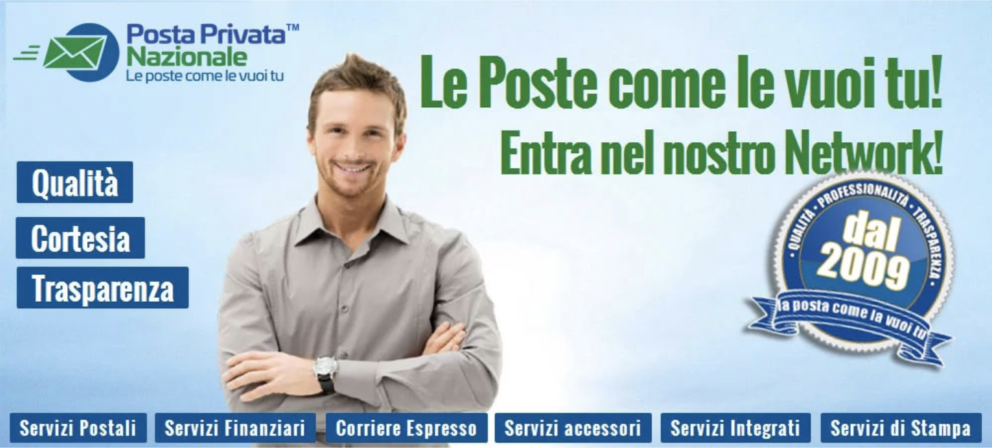 - Posta privata nazionale network